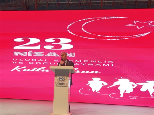 23 NİSAN ULUSAL EGEMENLİK VE ÇOCUK BAYRAMI COŞKUYLA KUTLANDI